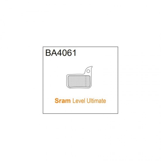 Накладки Brake Authority BA4061B