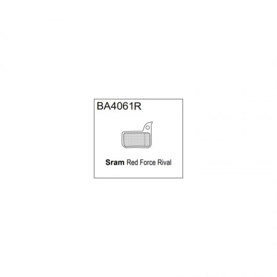 Накладки Brake Authority BA4061R